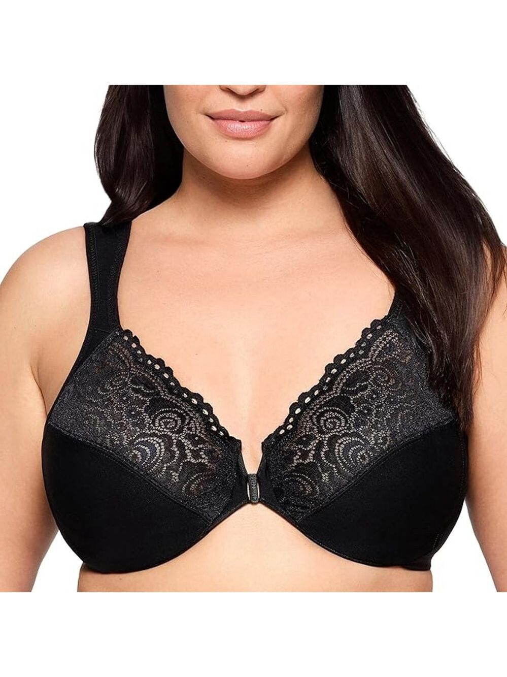 Glamorise Women's Wonderwire Front-closure Bra Underwire 1245 36G NWOT.